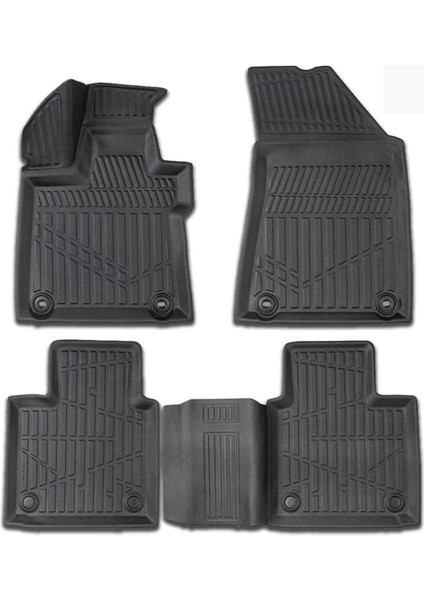 Mini Countryman U25 2024-2025 Için Havuzlu Paspas, Yüksek Kenarlı, Esnek, Araca Özel, Kokusuz, Oto Paspas