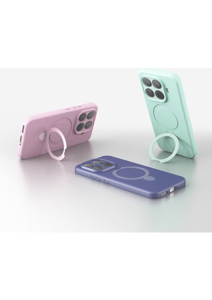 Xiaomi 15T Pro Kılıf M-safe Şarj Özellikli Standlı Zore Samara Kapak fiyatları