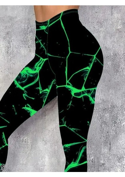 Ulak Handmader Kadın Yüksek Bel Renk Detaylı Dalgıç Tayt fiyatları