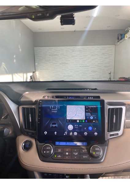 Toyota Rav4 2013-18 10" Uyumlu Android Multimedia Gerçek 4/64 Kablosuz Carplay Geri Görüş Kameralı modelleri