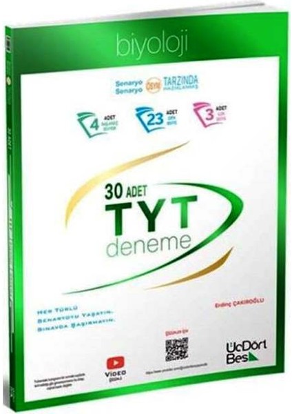 Tyt Biyoloji 30 Deneme 2025