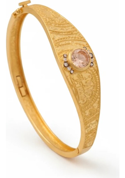 Nisera Elysium Altın Kelepçe Bilezik