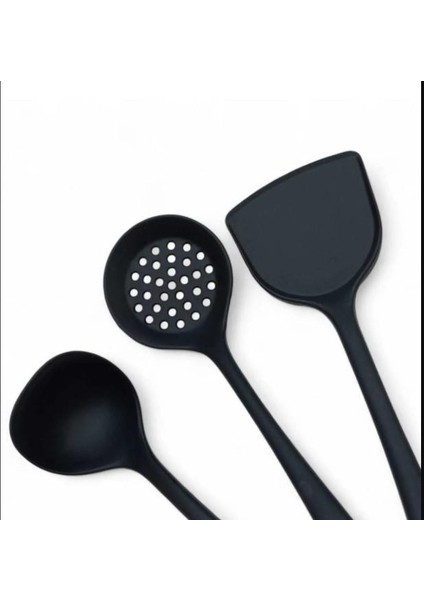 Bozdağlar Ivory Üçlü Jumbo Silikon Mutfak Seti IVO-SL176