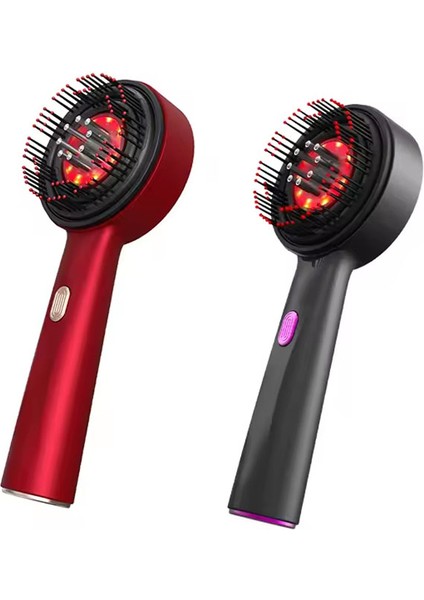 Elektrikli Titreşim Masaj Tarak – Kırmızı Işık Terapi, Saç Büyüme Destekleyici, Anti Saç Dökülmesi Saç Derisi Masaj Fırçası, Sıvı Yağ Aplikatörlü modelleri