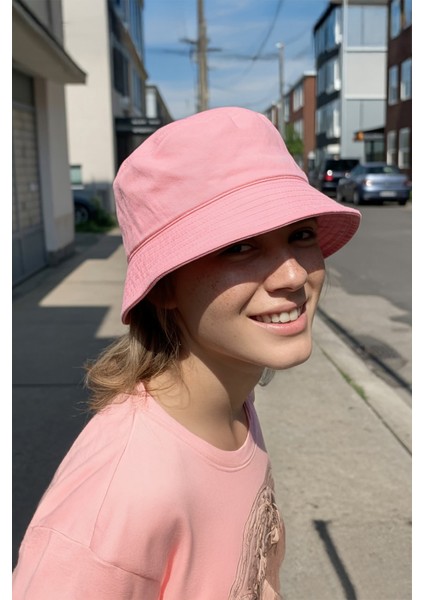 UV Güneş Koruma Kova Şapka Hafif Katlanabilir Çapraz Outdoor Pembe Plaj Deniz Bucket Balıkçı Şapkası modelleri