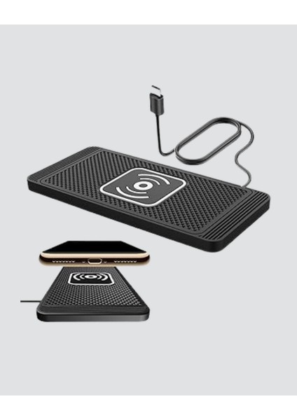 Mtxdpn Manyetik Şarj Pedi 7.5W 10W 15W Hızlı Şarj Kaymaz Tabanlı fırsatları