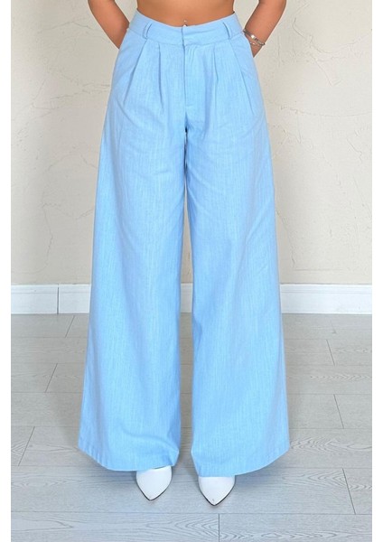 Ulak Handmader Mavi Önü Tek Düğmeli Ceket Pantolon Takım fırsatları