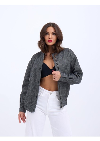 Ulak Handmader 6658 Ceket-Füme modelleri