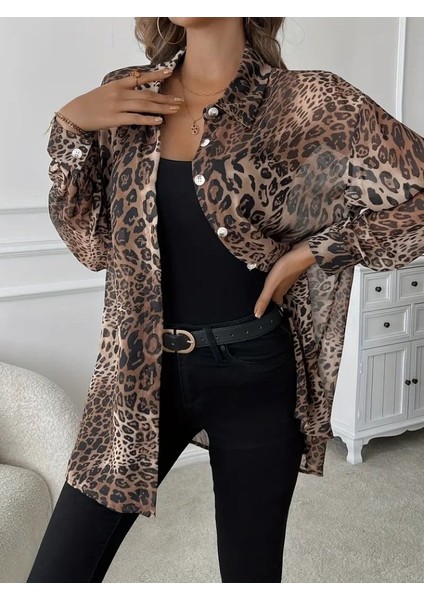 Ulak Handmader Kadın Uzun Kollu Yakalı Önden Düğmeli Şifon Gömlek fiyatları