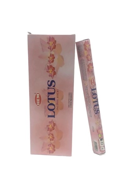 Hem Lotus Aromalı Çubuk Tütsü