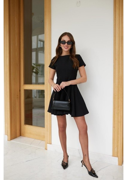 Ulak Handmader Kadın Kısa Kollu Kiloş Ithal Krep Elbise modelleri