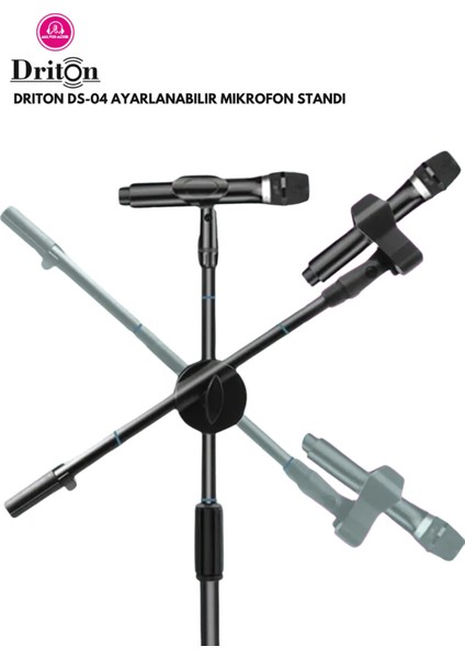 Ds-05 Profesyonel 3 Bacaklı Mikrofon Sehpası - Mikrofon Standı fiyatları