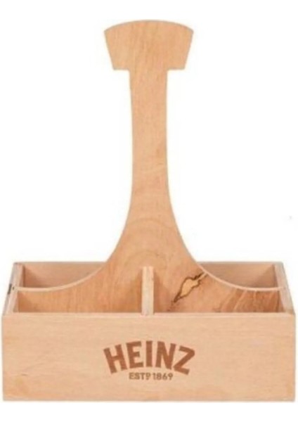 Sosluk Ahşap Sosluk 4 Bölmeli