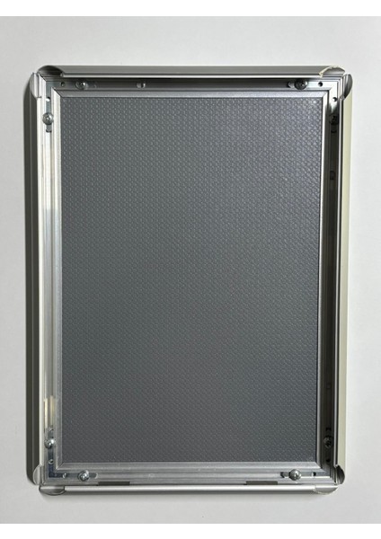 A4 (21X30) Gri Alüminyum Çerçeve Açılır Kapanır Gönye Köşe 25MM (10 Adet) modelleri