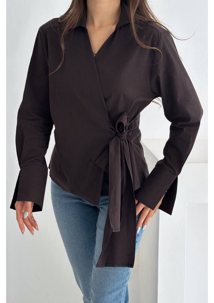 Kadın Fiyonk Detaylı Bağlamalı Gömlek – Chic Bow fiyatları