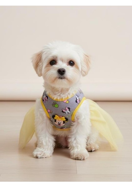 Sevimli Fare Sunny Tütü Köpek Kıyafeti | Sarı Tütülü Elbise | Küçük Irk Köpekler Için fırsatları