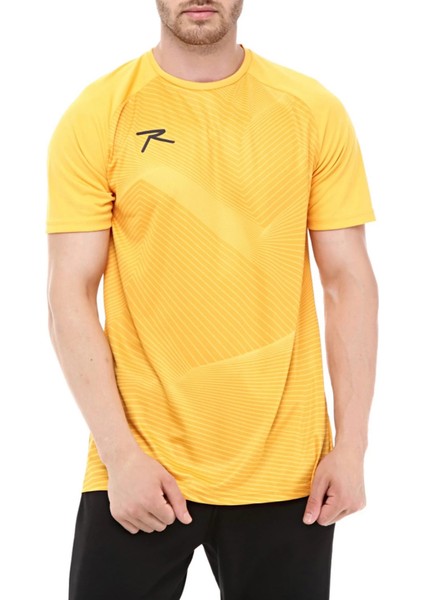 Unisex Dijital Baskılı T-Shirt Justa Oranj