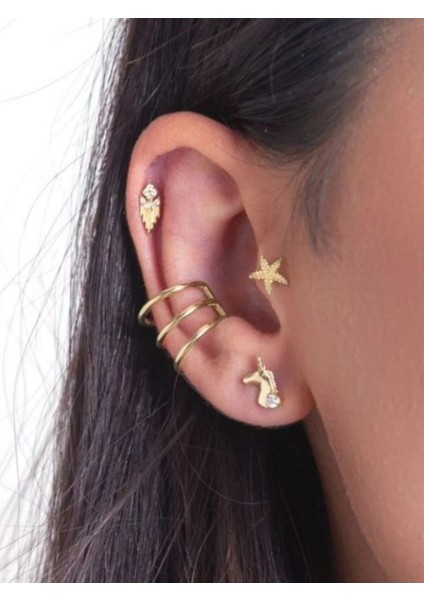 Unisex Deniz Yıldızı Tragus fiyatları