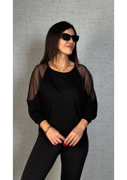 Ulak Handmader Kadın Omuzları File Detay Fakir Kol Bluz