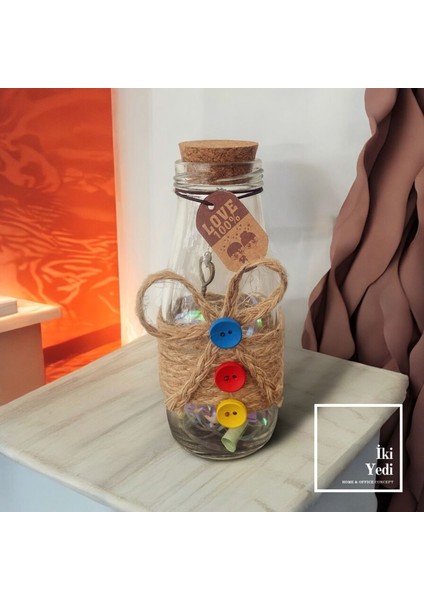 Wishes 77-1 Dilek Şişesi Uygun Fiyatlı Hediyelik Eşyalar Dekoratif Objeler