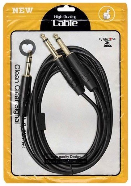 LD390B 2x 6.3 mm Mono Erkek - 6.3 mm Stereo Erkek 3 Metre Kablo fiyatları