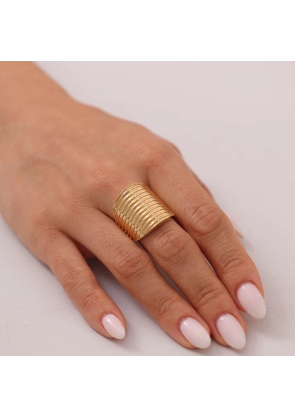 Nisera Mies Tasarım Altın Yüzük fırsatları