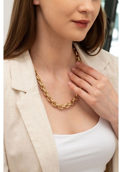 Kalın Ataç Altın Zincir Kolye indirimleri