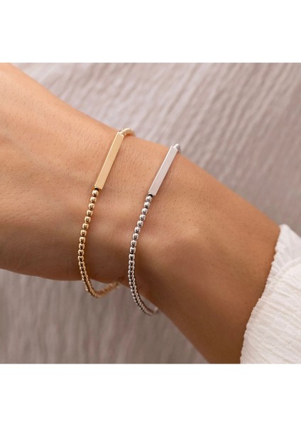 Unisex Tasarım Altın Künye