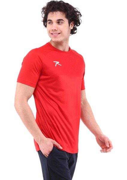 Unisex Dijital Baskılı T-Shirt Justa Kırmızı modelleri