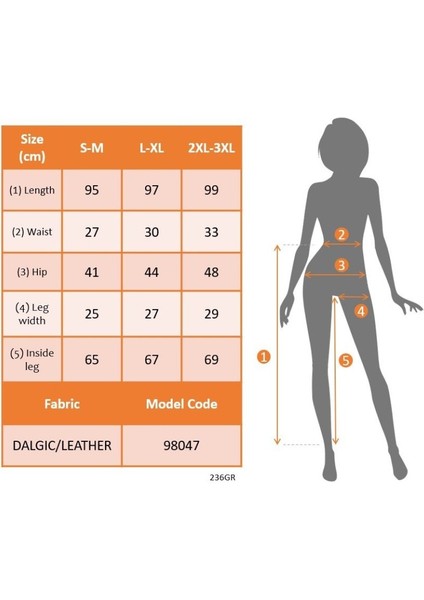 Ulak Handmader Kadın Yüksek Bel Yan Şerit Deri Detay Fermuarlı Dalgıç Tayt
