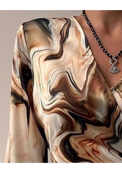 Ulak Handmader Kadın Uzun Kollu Kruvaze Yakalı Asimetrik Detaylı Mini Modal Elbise indirimleri