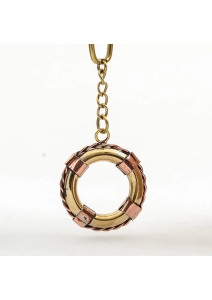 Pirinç Anahtarlık Model 5