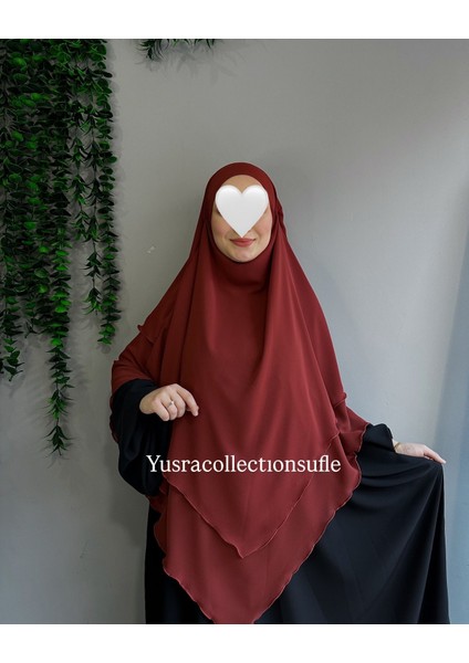 Tesettür Sufle Şifon Uzun Boy modelleri