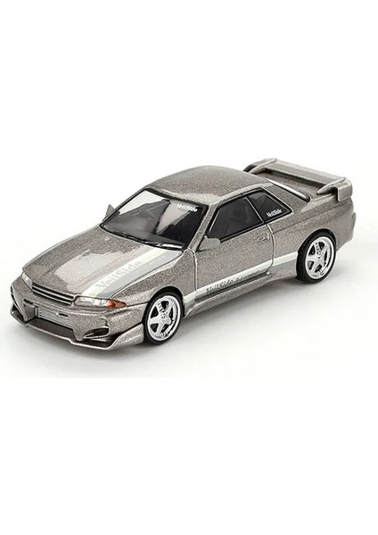 Mini Gt 1/64 Nissan Skyline GT-R(R32) Veilside Combat C-I Veilside Combat Grey - Blister Paket