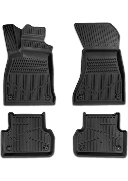 Audi A4 2008-2015 Için Havuzlu Paspas, Yüksek Kenarlı, Esnek, Araca Özel, Kokusuz, Oto Paspas