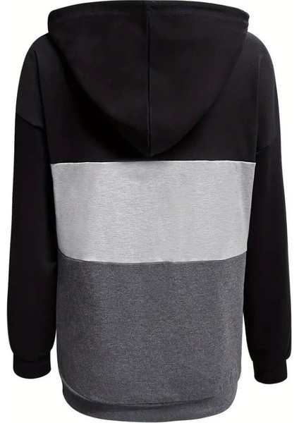 Ulak Handmader Kadın Uzun Kollu Kapşonlu Çok Renkli Iki Iplik Bluz indirimleri