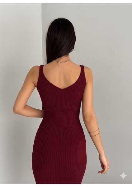 Ulak Handmader Kadın Uzun Kollu Delikli Kazak Askılı Elbise Triko Ikili Takım modelleri