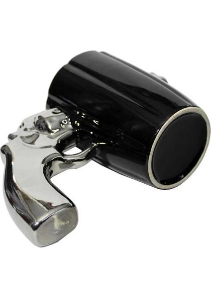 Metalik Silah Tasarımlı Kupa Bardak indirimleri