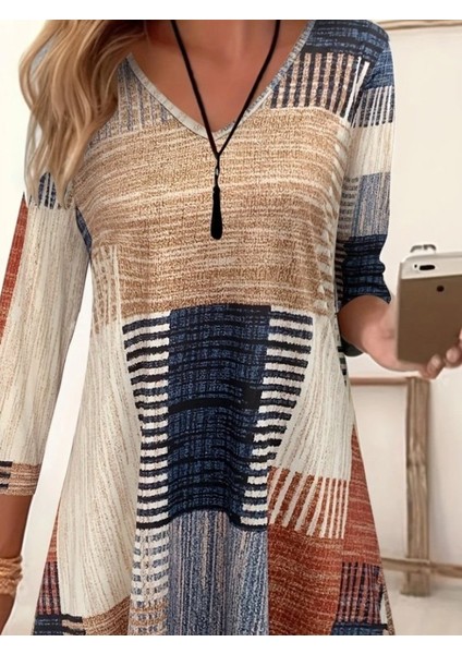 Ulak Handmader Kadın Uzun Kollu V Yaka Süprem Mini Elbise fiyatları