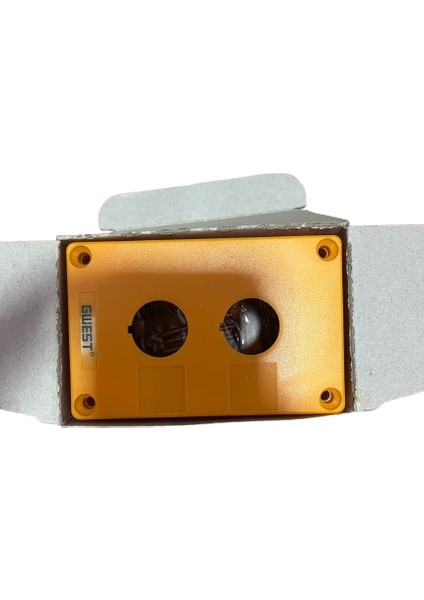 2’li Boş Buton Kutusu Sarı Siyah Gbk-2 R fiyatları