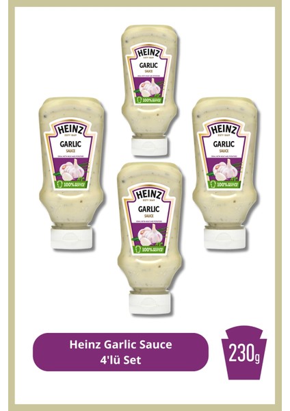 Garlic Sauce 230G 4'lü Set