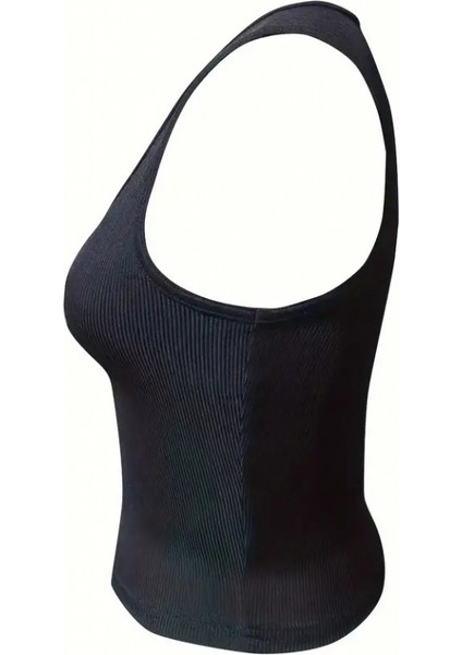 Ulak Handmader Kadın Kolsuz V Yakalı Kaşkorse Bluz fırsatları