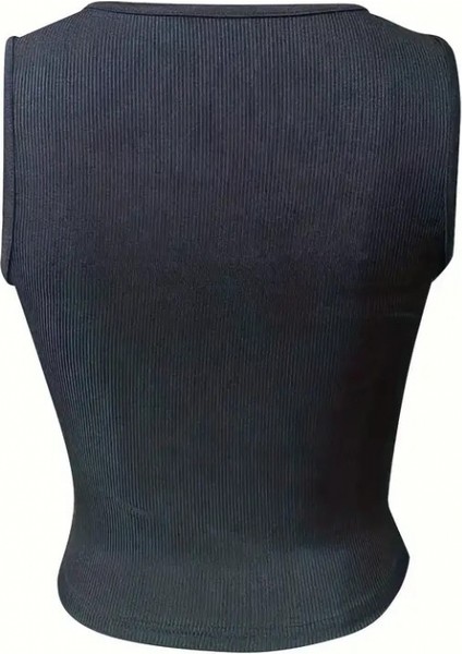 Ulak Handmader Kadın Kolsuz V Yakalı Kaşkorse Bluz indirimleri