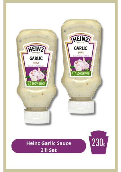 Garlic Sauce 230G 2'li Set