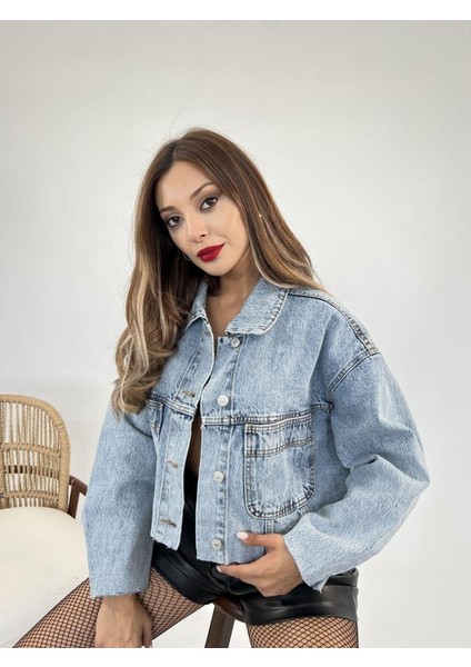 Ulak Handmader 5584 Kot Ceket-Mavi indirimleri