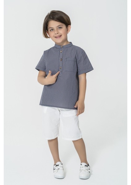 Organik Yakası Düğmeli Gömlek fiyatları