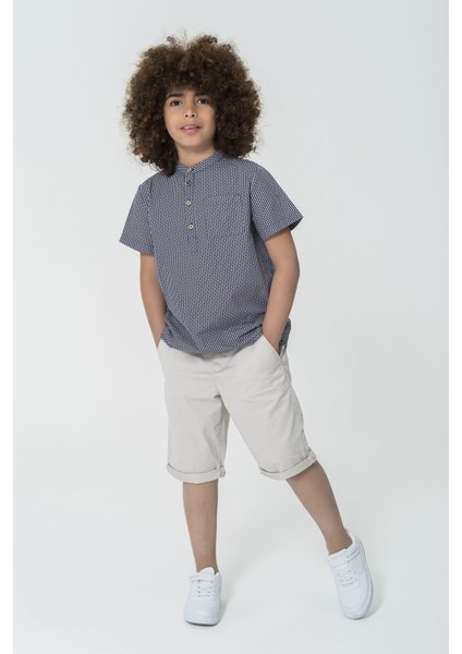 Organik Yakası Düğmeli Gömlek modelleri