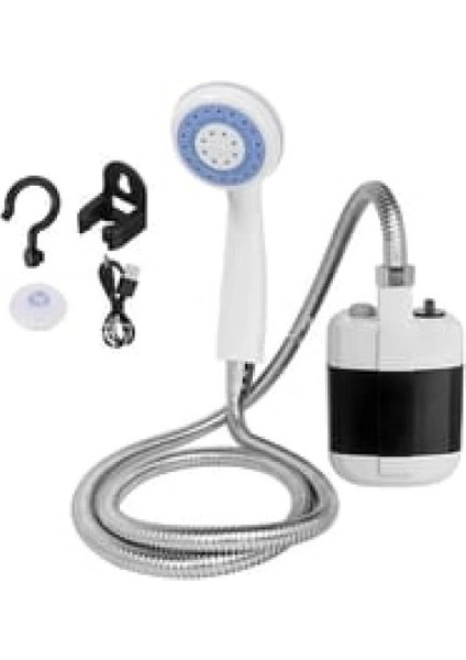 Taşınabilir Duş Seti – Pompalı ve Şarjlı