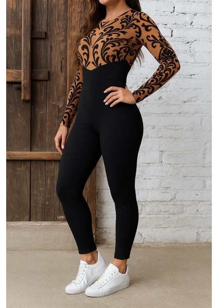 Ulak Handmader Kadın Siyah Krep Kumaş Pantolon