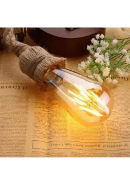 CT-4284 6W Rustik LED Ampul Amber 5li Paket fiyatları